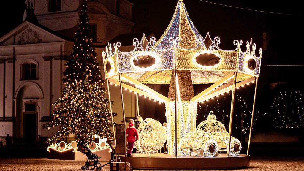 Phantasiereise-Weihnachtsmarkt