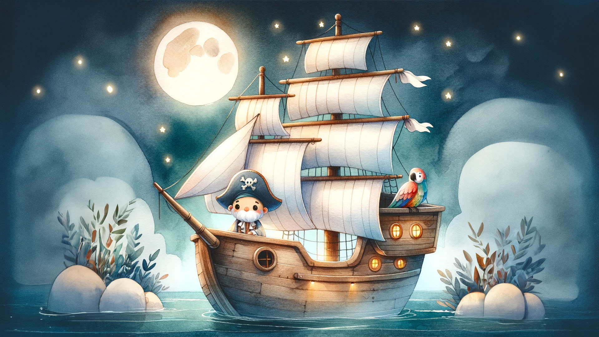 Piratengeschichte fuer Kinder