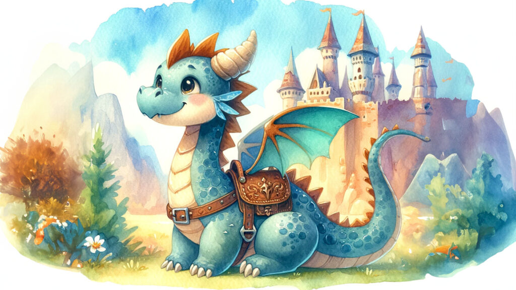 Schöne Kindergeschichte mit Drache und Feen